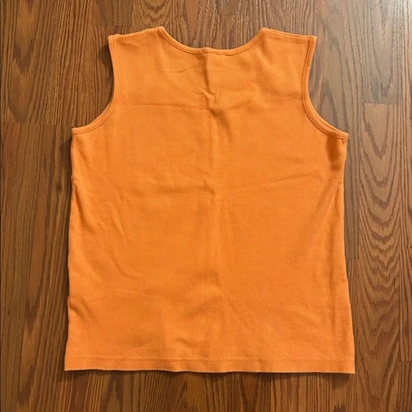 Christopher & Banks Orange Tank Top - Picture 2 of 7
